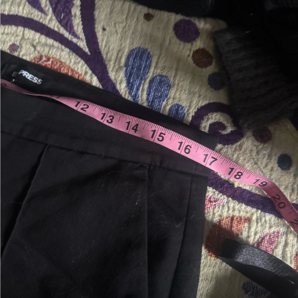 Express Black Straight Leg Women's Pants/ trousers - Picture 7 of 7